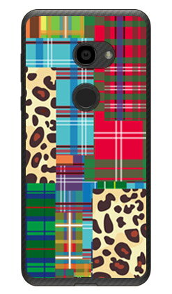 Patchwork （クリア） design by ROTM AQUOS zero 801SH・SH-M10 SoftBank・MVNOスマホ（SIMフリー端末） SECOND SKIN 平面 受注生産 スマホケース ハードケース 801sh ケース 801sh aquos zero 801sh ケース aquos zero 801sh 送料無料