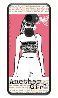 Hal Ikeda 「Another Girl コーラルレッド」 AQUOS zero 801SH・SH-M10 SoftBank・MVNOスマホ（SIMフリー端末） SECOND SKIN 受注生産 スマホケース ハードケース 801sh ケース 801sh aquos zero 801sh ケース aquos zero 801sh 送料無料