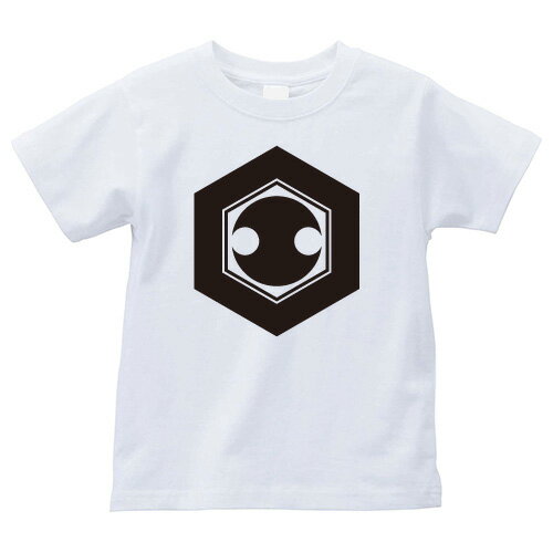 亀甲に分銅（きっこうにふんどう）家紋Tシャツ 家紋 Tシャツ 和柄Tシャツ 和柄 Tシャツ メンズ レディース 半袖 Tシャツ 家 Tシャツ おもしろTシャツ 家紋入り Tシャツ お土産 和風 ギフト 家紋デザイン 日本 デザイン 085-cvt 085cvt 送料無料