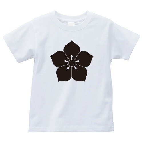 剣香い桔梗（けんにおいききょう）家紋Tシャツ 家紋 Tシャツ 和柄Tシャツ 和柄 Tシャツ メンズ レディース 半袖 Tシャツ 家 Tシャツ おもしろTシャツ 家紋入り Tシャツ お土産 和風 ギフト 家紋デザイン 日本 デザイン 085-cvt 085cvt 送料無料