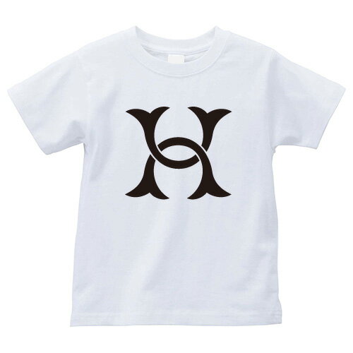 違い鍬形（ちがいくわがた）家紋Tシャツ 家紋 Tシャツ 和柄Tシャツ 和柄 Tシャツ メンズ レディース 半..