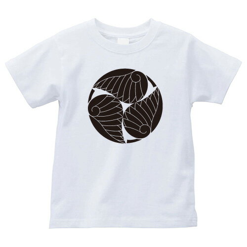 American Casual - 三つ割り河骨（みつわりこうほね）家紋Tシャツ 家紋 Tシャツ 和柄Tシャツ 和柄 Tシャツ メンズ レディース 半袖 Tシャツ 家 Tシャツ おもしろTシャツ 家紋入り Tシャツ お土産 和風 ギフト 家紋デザイン 日本 デザイン 085-cvt 085cvt 送料無料