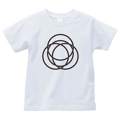 樂天商城 - 四つ組み金輪（よつくみかなわ）家紋Tシャツ 家紋 Tシャツ 和柄Tシャツ 和柄 Tシャツ メンズ レディース 半袖 Tシャツ 家 Tシャツ おもしろTシャツ 家紋入り Tシャツ お土産 和風 ギフト 家紋デザイン 日本 デザイン 085-cvt 085cvt 送料無料