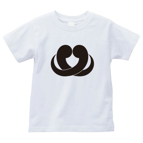 足上げ二つ巴（あしあげふたつともえ）家紋Tシャツ 家紋 Tシャツ 和柄Tシャツ 和柄 Tシャツ メンズ レディース 半袖 Tシャツ 家 Tシャツ おもしろTシャツ 家紋入り Tシャツ お土産 和風 ギフト 家紋デザイン 日本 デザイン 085-cvt 085cvt 送料無料