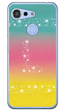 Cf LTD アロハ イニシャル トロピカル L （クリア） Android One S6 Y!mobile Coverfull android one s6 ケース android one s6 カバー アンドロイドワンs6 ケース アンドロイドワンs6 カバー androidones6 ケース androidones6 カバー 送料無料