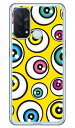 アイズ イエロー (ソフトTPUクリア) OPPO Reno5 A A101OP・CPH2199 Y!mobile・MVNOスマホ(SIMフリー端末) YESNOoppo reno5 a oppo reno5 a ケース oppo reno5 a oppo reno5 a カバー reno5 a ケース reno5 a カバー reno5 aケース reno5 aカバー 送料無料