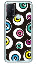 アイズ ブラック (ソフトTPUクリア) OPPO Reno5 A A101OP・CPH2199 Y!mobile・MVNOスマホ(SIMフリー端末) YESNOoppo reno5 a oppo reno5 a ケース oppo reno5 a oppo reno5 a カバー reno5 a ケース reno5 a カバー reno5 aケース reno5 aカバー 送料無料