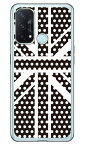 Cross dot union jack ブラック （ソフトTPUクリア） design by ROTM OPPO Reno5 A A101OP・A103OP・CPH2199 Y!mobile・楽天モバイル・MVNOスマホ（SIMフリー端末） SECOND SKINoppo reno5 a oppo reno5 a ケース oppo reno5 a oppo reno5 a カバー reno5 a 送料無料