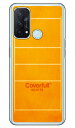 バレーコート オレンジ(クリア) OPPO Reno5 A A101OP・CPH2199 Y!mobile・MVNOスマホ(SIMフリー端末) Coverfulloppo reno5 a oppo reno5 a ケース oppo reno5 a oppo reno5 a カバー reno5 a ケース reno5 a カバー reno5 aケース reno5 aカバー 送料無料(2)