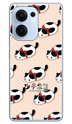 Rakuten - ツチネコシリーズ ハチワレ (クリア) OPPO Reno13 A A501OP OPG05 CPH2699 平面 受注生産 スマホケース ハードケース 本体 保護 スマホカバー 送料無料