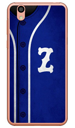樂天商城 - Cf LTD ベースボール イニシャル ブルー Z （クリア） Android One S3 Y!mobile・SoftBank Coverfull android one s3 ケース android one s3 カバー アンドロイドワンs3ケース アンドロイドワンs3カバー s3ケース s3カバー yモバイル 送料無料