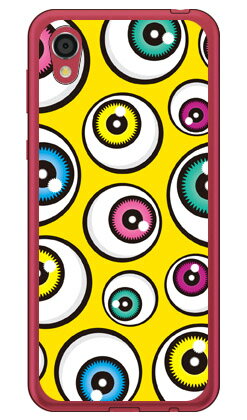 アイズ イエロー （ソフトTPUクリア） Android One S5 Y!mobile YESNO ソフトケース android one s5 ケース android one s5 カバー アンドロイドワンs5 ケース アンドロイドワンs5 カバー androidones5 ケース androidones5 カバー 送料無料