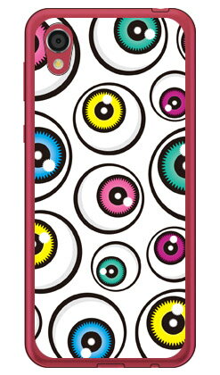 アイズ ホワイト （ソフトTPUクリア） Android One S5 Y!mobile YESNO ソフトケース android one s5 ケース android one s5 カバー アンドロイドワンs5 ケース アンドロイドワンs5 カバー androidones5 ケース androidones5 カバー 送料無料