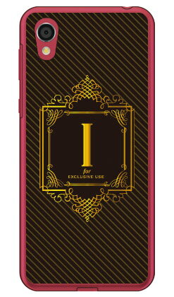 樂天商城 - Cf LTD ラグジュアリーイニシャル I ゴールドイエロー （クリア） Android One S5 Y!mobile Coverfull android one s5 ケース android one s5 カバー アンドロイドワンs5 ケース アンドロイドワンs5 カバー androidones5 ケース androidones5 送料無料