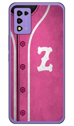 Cf LTD ベースボール イニシャル ピンク Z （ハードケース） Libero 5G III A202ZT Coverfull libero 5g iii ケース libero 5g iii フィルム libero 5g iii 本体 保護 libero 5g iii カバー libero 5g iii a202zt libero 5g iii zte ケース libero 5g iii 送料無料★