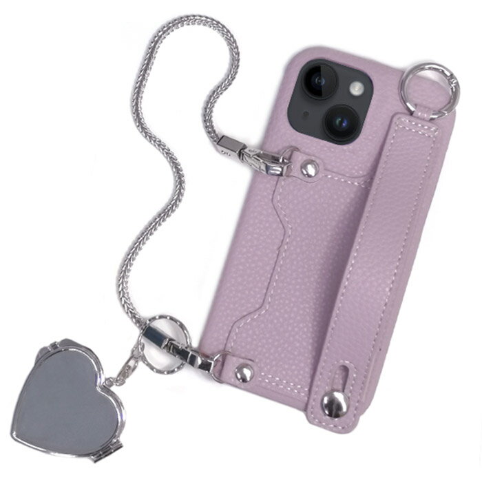 カード収納 背面 鏡付き スマホケース カバー...の紹介画像2
