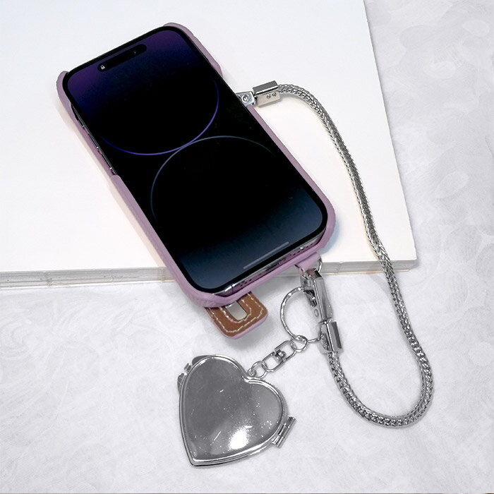 カード収納 背面 鏡付き スマホケース カバー...の紹介画像3