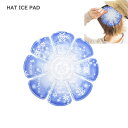 28℃以下で自然凍結 アイスハット ヘルメット 暑さ対策 ひんやり ハット キャップ 自転車 バイク 通学 スポーツ アウトドア 繰り返し使える PCM素材 農作業 工事現場 帽子用保冷剤 熱中症対策 ヘッドクール 冷却 夏