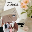 スマホケース かわいい AQUOS R10 Wish5 sense9 アクオス センス8 携帯カバー AQUOS R9プロ Sense6 R9 R8 Pro 韓国 リボン ケース AQUOS wish4 R8プロ 携帯ケース アクオス Sense7 プラス wish3 センス6 R8 Sense6s 携帯 ケース リボン 耐衝撃 スタンド 大人女子 おしゃれ