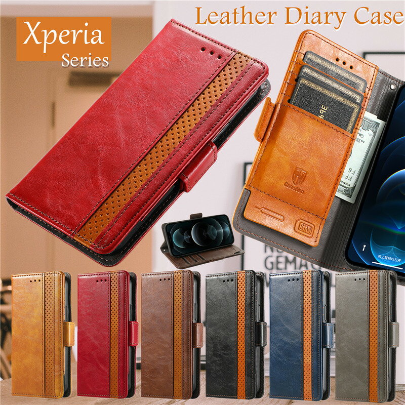 乐天商城 - スマホケース XPERIA 1VII 1V 10VII 10 5 1 IV VI Ace3 手帳型ケース Xperia10VII SO-52F エクスペリア10VI 手帳型カバー xperia 1VI スマホカバー エクスペリア 1VII ケース 手帳型 ソニー エクスぺリア Ace 5 iii 5IV ケース 耐衝撃 革 おしゃれ カード収納 大人 女子 男子