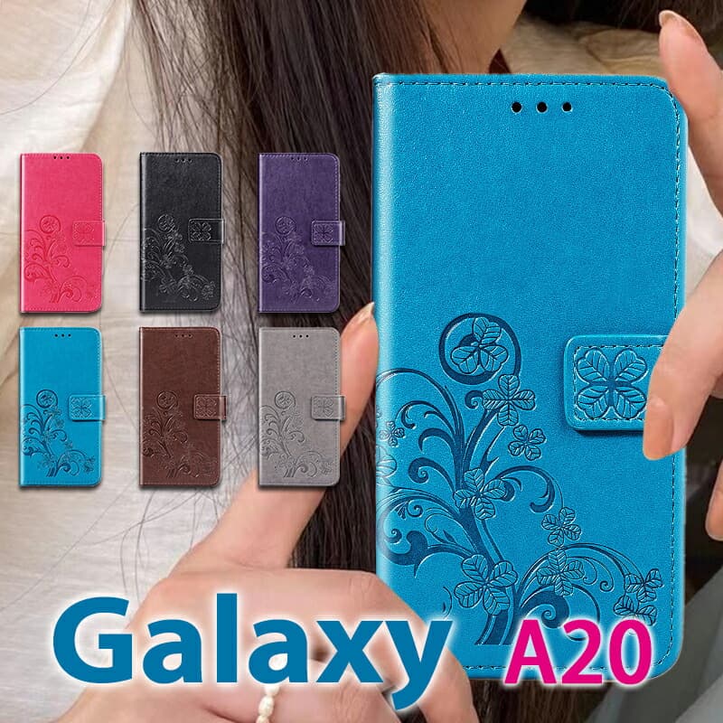 Rakuten - 【900円★楽天スーパーSALE】スマホケース 手帳型 Galaxy A20 ケース カバー 手帳型 花柄 ギャラクシー A20 カバー Galaxy A20 スマホケース 手帳型 可愛い おすすめ Samsung Galaxy A20 SC-02M ケース SCV46 ケース Galaxy A20 手帳型ケース 手帳型 Galaxy A20カバー