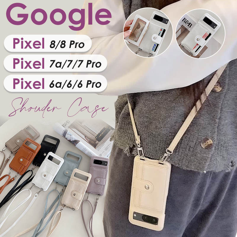 Rakuten - スマホケース ショルダー タイプ Google Pixel8 Pixel8 pro 7a 7 pro 6a 6 pro スマホケース 背面手帳 ショルダー ストラップ 肩掛け 革 背面収納 カード 大人女子 可愛い おしゃれ スマホショルダー Google Pixel 7 aケース Google Pixel 7 ケース 背面型 ショルダータイプ