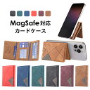【20%OFF】楽天スーパーSALE!カード6枚収納!MagSafe カードケース スマホ スタンド マグネット 薄型 マグセーフ magsafe 財布 ウォレット iphone カードケース マグネット カードホルダー カード入れ カード収納 iPhone16 15 14 13 12 pro max Plus シリーズに対応(2)