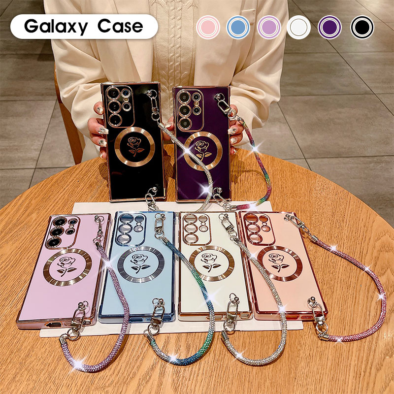 Rakuten - 【1000円ポッキリ 送料無料】スマホケース Galaxy S24ケース galaxy S24 Ultraケース 可愛い キラキラ ストラップ Galaxy S23 カバー ハンドストラップ ギャラクシー S23 Ultraケース Galaxy S22ケース S22 Ultraケース ソフト TPU バンパー ギャラクシー S24 ウルトラ