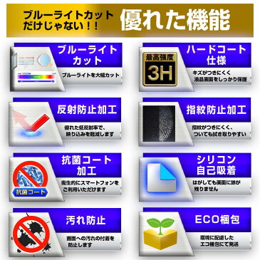 カメラで遊んで学べる!マジックタブレット専用 ブルーライトカット 日本製 反射防止 液晶保護フィルム 指紋防止 気泡レス加工 液晶フィルム メール便送料無料