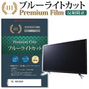 \スーパーSALE★10日限定最大P8倍!!/ TCL 49P300CF 機種で使える ブルーライトカット 指紋防止 液晶保護フィルム メール便送料無料 jgs...