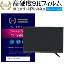 ＼25日はポイント10倍 ／ ハイセンス 19A50 19インチ 機種で使える 強化 ガラスフィルム と 同等の 高硬度9H ブルーライトカット 光沢タイプ 改訂版 液晶TV 保護フィルム メール便送料無料