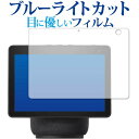 Amazon Echo Show 10 (第3世代 2021年4月発売モデル) 専用 ブルーライトカット 反射防止 保護フィルム 指紋防止 液晶フィルム メール便送料無料