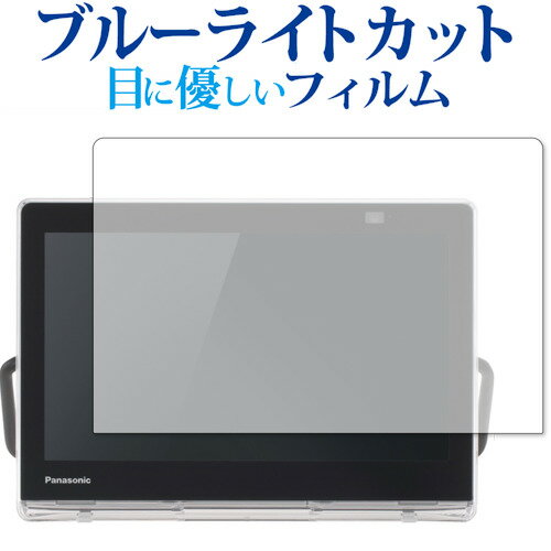 パナソニック プライベート・ビエラ UN-10L11 UN-10N10 UN-10N9 保護 フィルム ブルーライトカット 反射防止 保護フィルム 指紋防止 メール便送料無料 jgs bgt 互換品