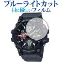 カシオ G-SHOCK GWG-100 シリーズ 保護 フィルム ブルーライトカット 反射防止 保護フィルム 指紋防止 メール便送料無料