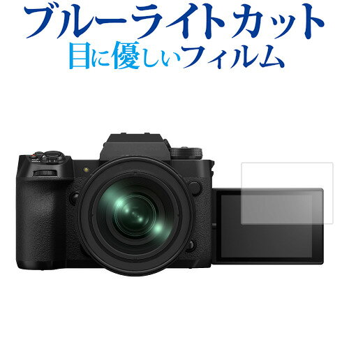 FUJIFILM X-H2 液晶保護 フィルム ブルーライトカット 反射防止 保護フィルム 指紋防止 メール便送料無料 jgs bgt 互換品
