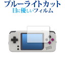 ＼1日はポイント5倍 ／ BittBoy PocketGo 専用 ブルーライトカット 反射防止 液晶保護フィルム 指紋防止 液晶フィルム メール便送料無料