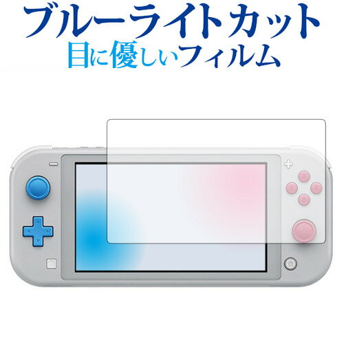 Nintendo Switch Lite ザシアン ザマゼンタ 専用 ブルーライトカット 反射防止 液晶保護フィルム 指紋防止 液晶フィルム メール便送料無料