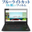 Lenovo ThinkPad A285 (タッチパネル搭載モデル) 専用 ブルーライトカット 反射防止 液晶保護フィルム 指紋防止 液晶フィルム メール便送料...