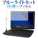 \10日はP最大8倍!!/ Wizz ポータブルDVDプレーヤー DV-PT1060/ダイニチ電子専用 ブルーライトカット 反射防止 液晶保護フィルム 指紋防止...