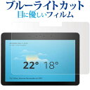 ＼25日はポイント10倍!!／ Amazon Echo Show 10 第2世代 2018専用 ブルーライトカット 反射防止 液晶保護フィルム 指紋防止 液晶フィル..