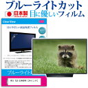 ＼25日はポイント10倍!!／ WIS TLD-224HDVR  保護 フィルム カバー シート ブルーライトカット 反射防止 指紋防止 気泡レス 抗菌 テレビ用 液晶保護フィルム メール便送料無料