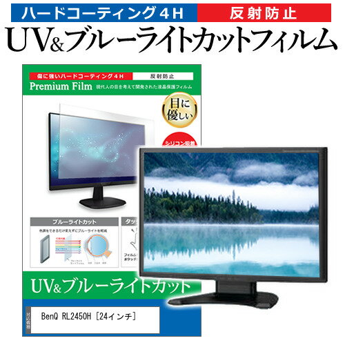 BenQ RL2450H [24インチ] 機種で使える ブルーライトカット 反射防止 指紋防止 液晶保護フィルム メール便送料無料 jgs bgt 互換品