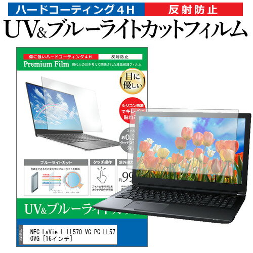 NEC LaVie L LL570 VG PC-LL570VG  機種で使える ブルーライトカット 反射防止 指紋防止 液晶保護フィルム メール便送料無料