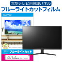 パナソニック VIERA TH-43HX850 43インチ 液晶テレビ保護パネル 43型 ブルーライトカット テレビ保護パネル 43インチ 保護 フィルム 画面 モニター 破損 防止 有機ELテレビ UV 保護 テレビガード 薄型 カバー