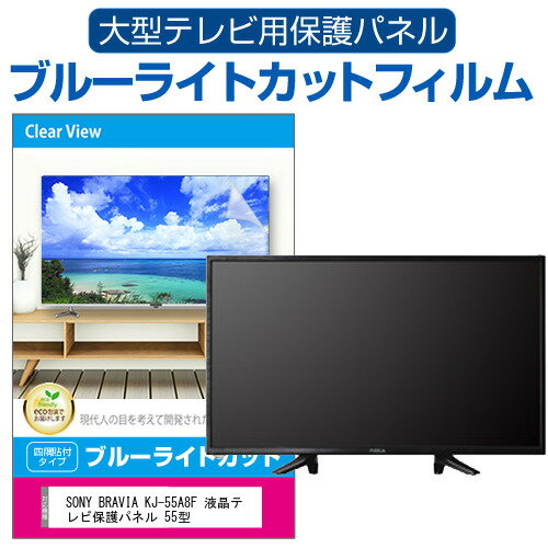 SONY BRAVIA KJ-55A8F 液晶テレビ保護パネ