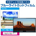 東芝 REGZA 65M530X 液晶テレビ保護パネル 65型 ブルーライトカット テレビ保護パネル 65インチ 保護 フィルム 画面 モニター 破損 防止 有機ELテレビ UV 保護 テレビガード 薄型 カバー