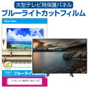 楽天液晶保護フィルムとカバーケース卸ハイセンス 65U7FG [65インチ] 液晶テレビ保護パネル 65型 ブルーライトカット テレビ保護パネル 65インチ 保護 フィルム 画面 モニター 破損 防止 有機ELテレビ UV 保護 テレビガード 薄型 カバー メール便送料無料