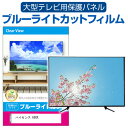 ハイセンス 65UX [65インチ] 液晶テレビ保護パネル 65型 ブルーライトカット テレビ保護パネル 65インチ 保護 フィルム 画面 モニター 破損 防止 有機ELテレビ UV 保護 テレビガード 薄型 カバー メール便送料無料