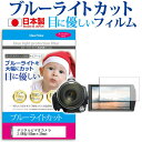 デジタルビデオカメラ 3.0W型(68mm×39mm) ブルーライトカット 反射防止 指紋防止 気泡レス 抗菌 液晶保護フィルム メール便送料無料 jgs bg...