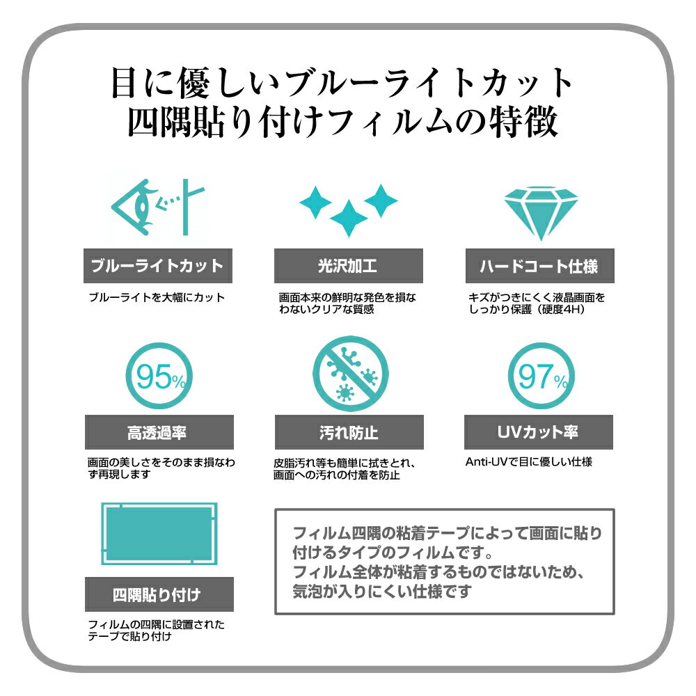 ＼0と5のつく日はP10倍／ 日立 Wooo L43-X5 [43インチ] 液晶テレビ保護パネル 43型 ブルーライトカット テレビ保護パネル 43インチ 保護 フィルム 画面 モニター 破損 防止 有機ELテレビ UV 保護 テレビガード 薄型 カバー 3